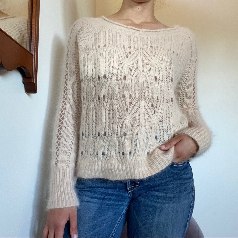 🐇 Super soft rabbit hair sweater
